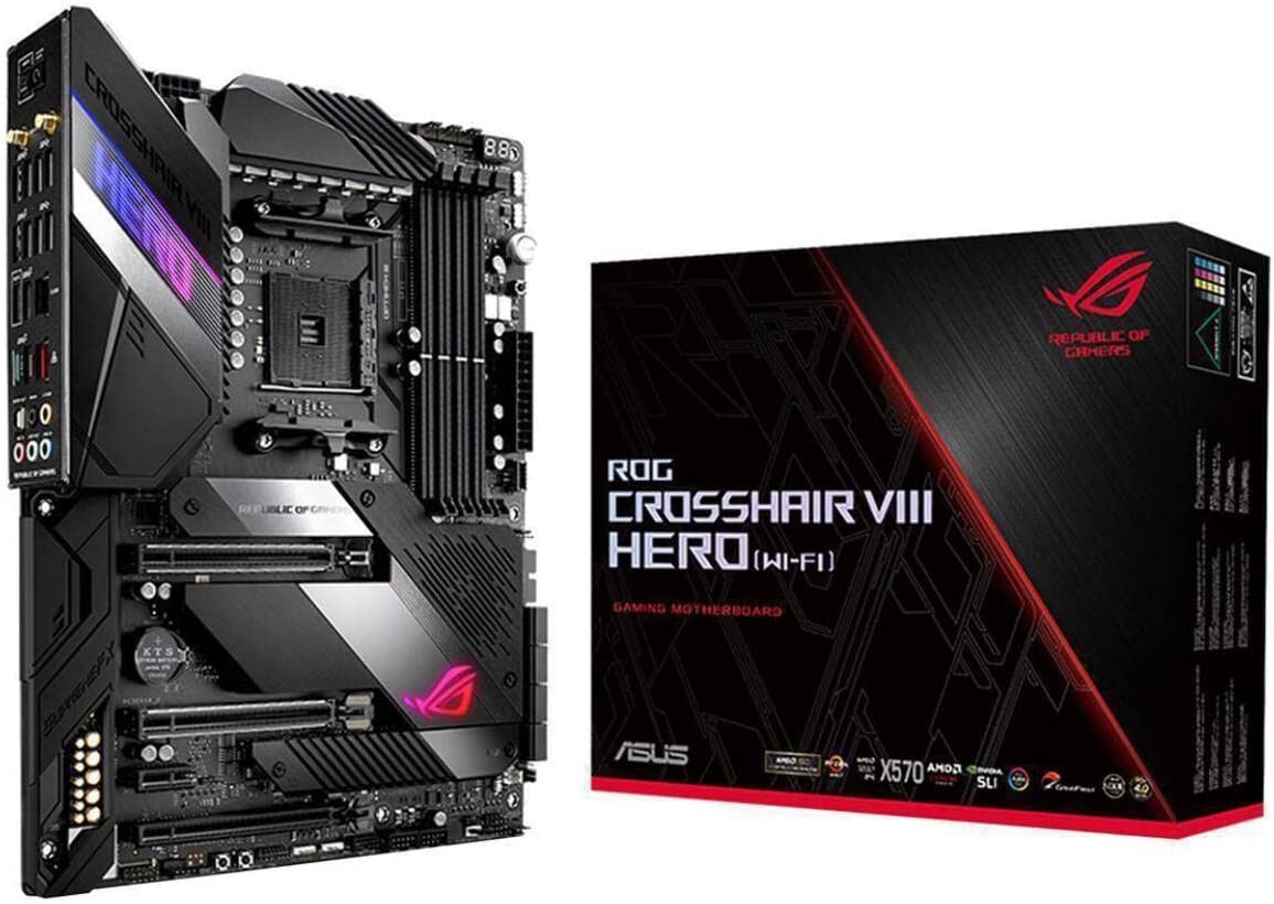 ASUS Crosshair VIII Hero Wifi Best Ryzen 5000 Motherboard