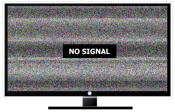 No Signal Monitor Keeps Going Black