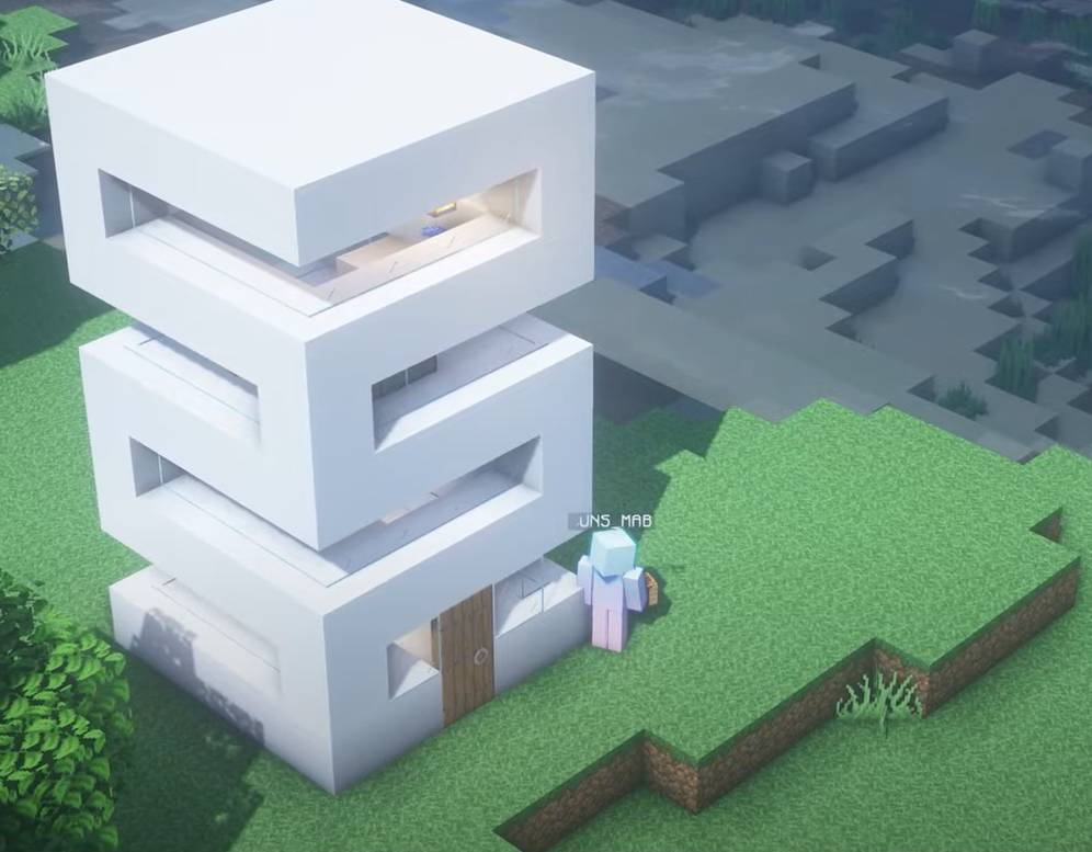 5x5 Mansion Minecraft Modern House Ideas