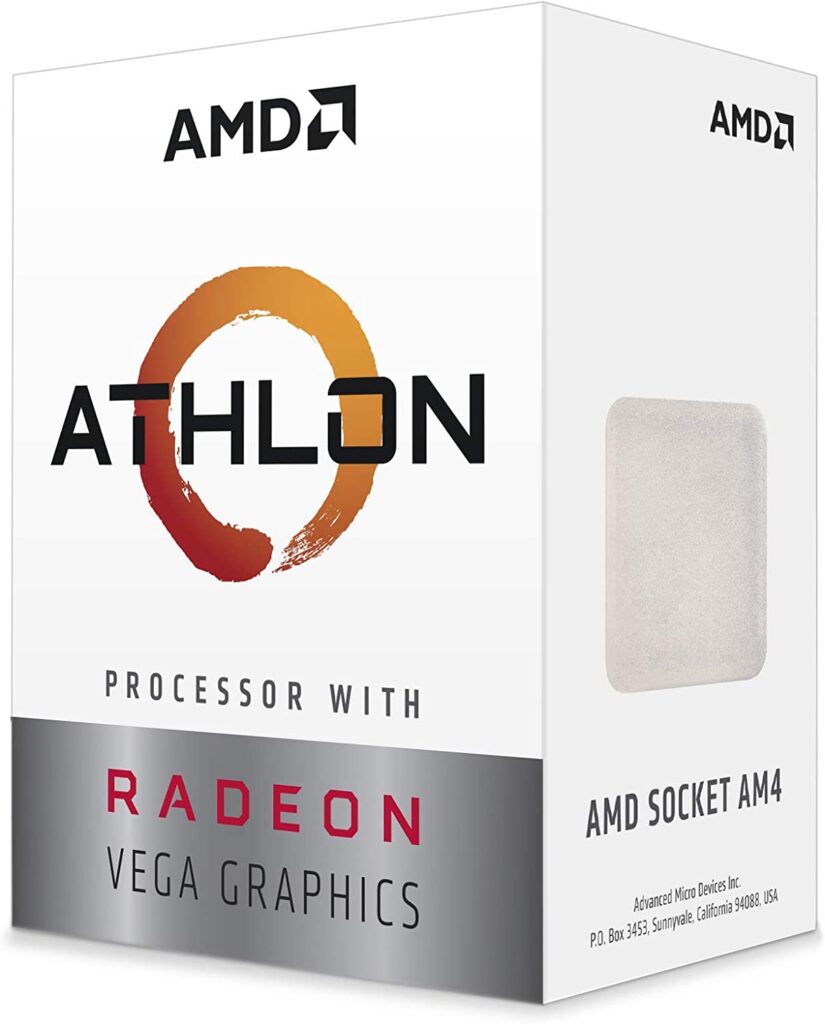 AMD Athlon 3000G Best CPU with Integrated Graphics