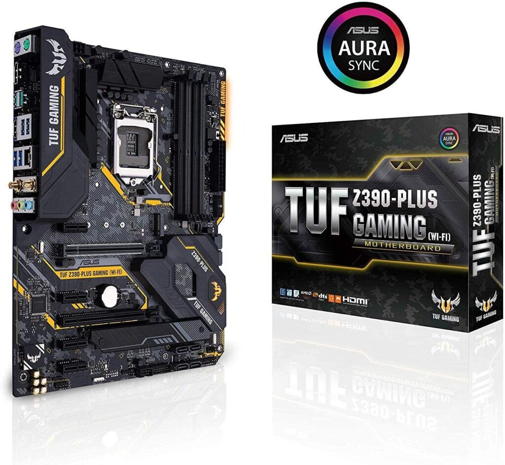 ASUS TUF Z390-Plus Gaming Best 9th Gen Motherboard