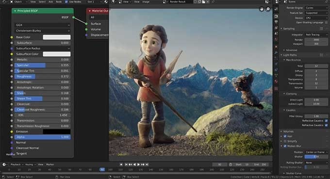 Blender Screenshot Best Computer for Blender