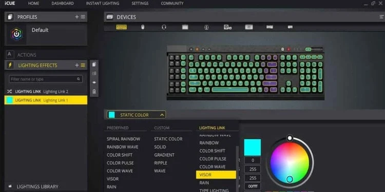 Corsair iCUE Best Fan Control Software
