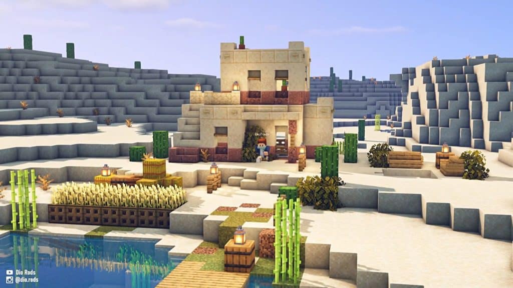 Desert House Best Minecraft Starter House Ideas