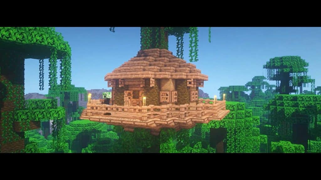 Jungle Treehouse Build Best Minecraft Starter House Ideas