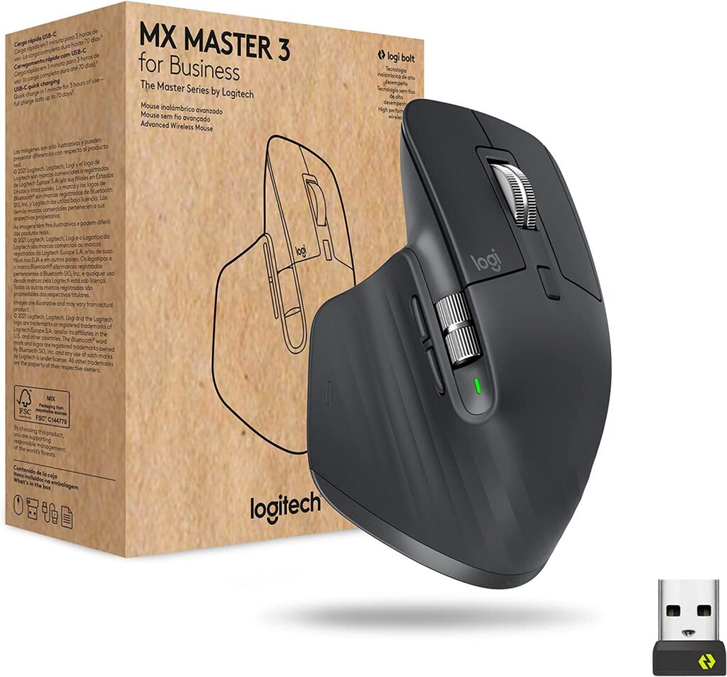 Logitech MX Master 3 Best Mouse for Blender