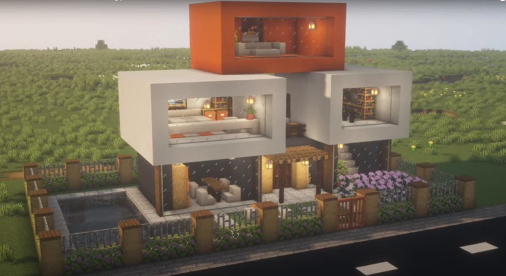 Modern Mansion Modern Minecraft House Ideas