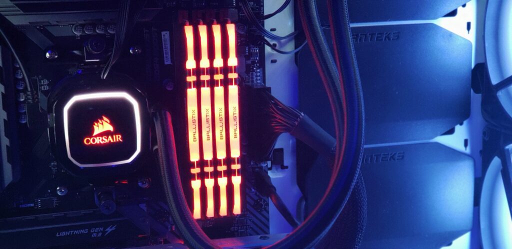 RAM on Gaming PC 4 Sticks of RAM vs 2