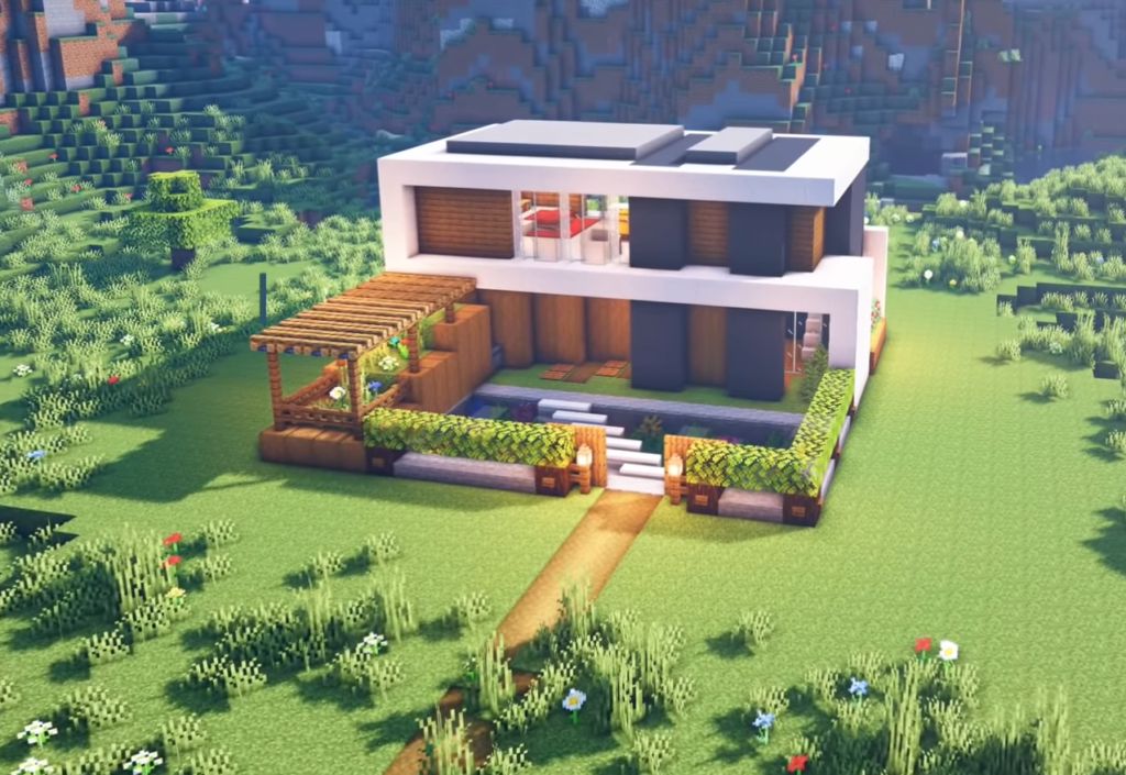 Standard Build Minecraft Modern House Ideas