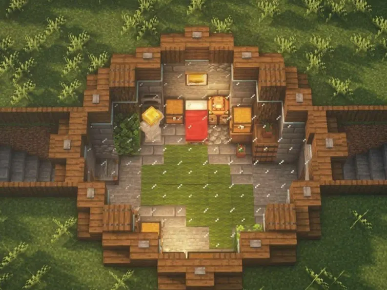 Underground House Best Minecraft Starter House Ideas