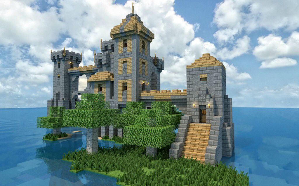 Water Castle Type Best Minecraft Castle IDea