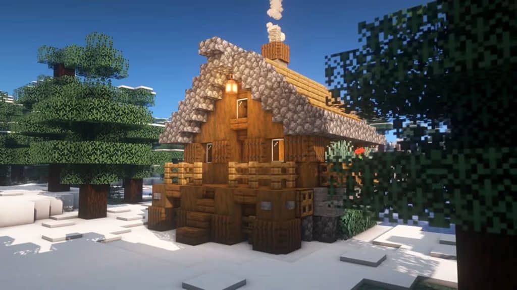 Winter Cottage Best Minecraft Starter House Ideas
